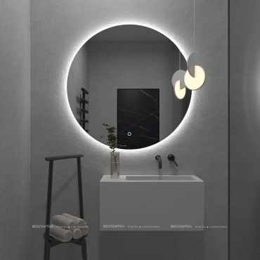 Зеркало Onika Сола 70 см 207047 с LED подсветкой - 6 изображение