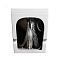 Унитаз приставной с импульсным смывом Abber Bequem AC1114P с крышкой-сиденьем микролифт, белый - 10 изображение