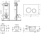 Комплект подвесной безободковый унитаз Lavinia Boho One Rimless, микролифт, 75110117 - 7 изображение