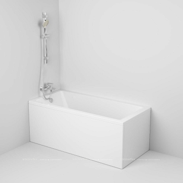 Акриловая ванна 150х70 см Am.Pm Gem W93A-150-070W-A белая - 2 изображение