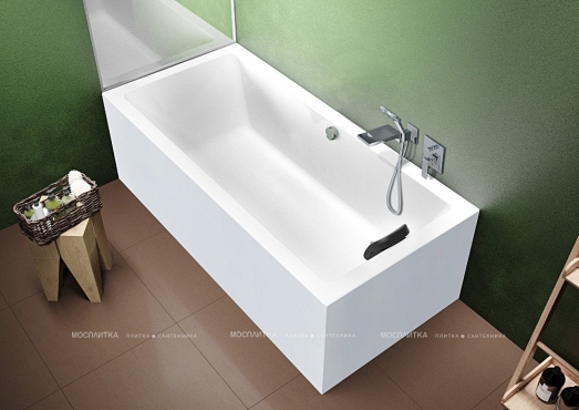 Акриловая ванна Riho Lugo 180x90 см L Plug&Play - 5 изображение