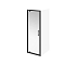 Душевая дверь Kerama Marazzi Vetro 70х195 см VE.70.PD.BLK.M профиль матовый черный, стекло прозрачное - 2 изображение