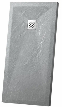 Душевой поддон Vincea 120x90 см VST-4SR9012G, серый - 2 изображение