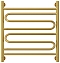 Полотенцесушитель водяной Сунержа Элегия+ 60х60 см 03-0205-6060 золото - 2 изображение
