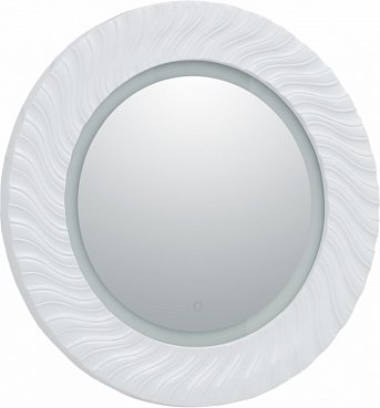 Зеркало Aquanet Милан 80 белое LED