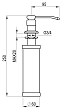 Дозатор Granula GR-01 D для жидкого мыла, классик - 2 изображение