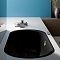 Стальная ванна Bette BetteLux Oval, с шумоизоляцией 190x90x45 см, цвет черное дерево(матовый), 3467-035 - 2 изображение