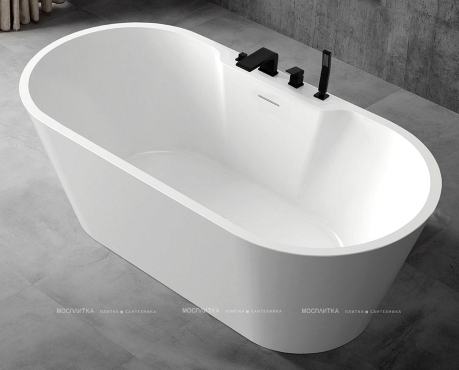 Акриловая ванна Abber 150х70 см AB9299-1.5, белый - 2 изображение