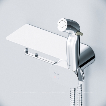 Гигиенический душ со смесителем AM.PM Like, F0202600 - 3 изображение