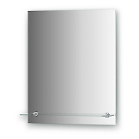 Зеркало с полочкой Evoform Attractive, BY 0503, с фацетом 5 мм, 50 x 60 см