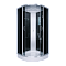 Душевая кабина Erlit Comfort 100х100 см ER3510P-C4-RUS профиль серебристый, стекло тонированное - 2 изображение