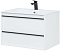 Комплект мебели для ванной Aquanet Lino 80 см, белая - 3 изображение