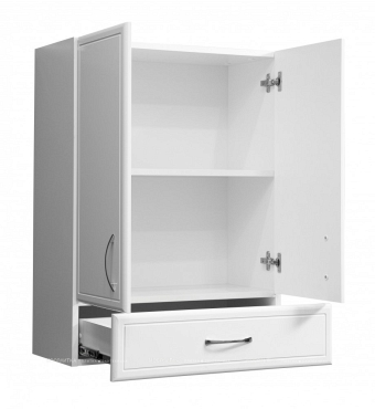 Шкаф подвесной Stella Polar Концепт 60/80 SP-00000141 60 см, 1 ящик, белый - 3 изображение