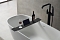 Полка для ванны Abber Stein AS1601MB матовый черный - 2 изображение