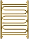 Полотенцесушитель водяной Сунержа Элегия+ 80х60 см 03-0205-8060 золото - 2 изображение