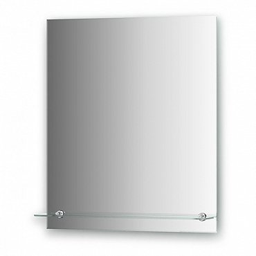 Зеркало с полочкой Evoform Attractive BY 0505, с фацетом 5 мм, 60 x 70 см