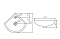 Тумба с раковиной Corozo Сириус 40 SD-00001645 глянец белая - 7 изображение