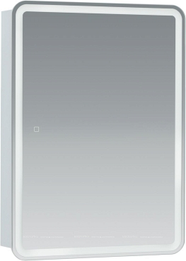 Зеркальный шкаф Aquanet Оптима 60 с LED подсветкой - 2 изображение