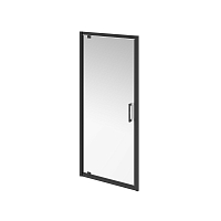 Душевая дверь Kerama Marazzi Vetro 90х195 см VE.90.PD.BLK.M профиль матовый черный, стекло прозрачное