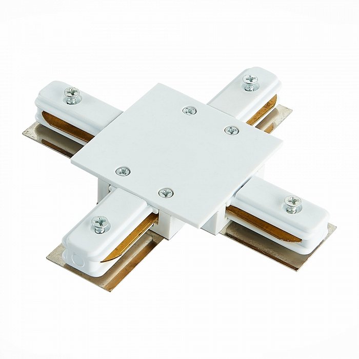 Коннектор X-образный для однофазного встраиваемого шинопровода ST Luce Palochino ST013.549.00