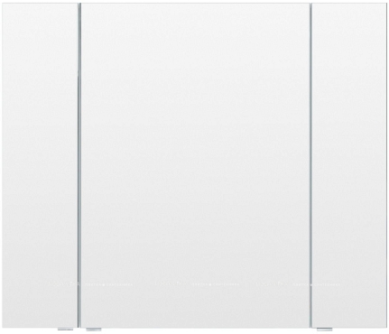 Зеркальный шкаф Aquanet Алвита New 100 Белый матовый - 5 изображение