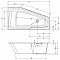 Акриловая ванна Riho Rething Space 170x90 L BR1600500000000 - 3 изображение