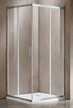 Душевая дверь Vincea Garda 100 см хром, стекло прозрачное, VHC-1G100CL - 2 изображение