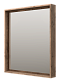 Зеркало Brevita Dallas 70 см DAL-02070-074 с подсветкой, дуб галифакс олово - 4 изображение