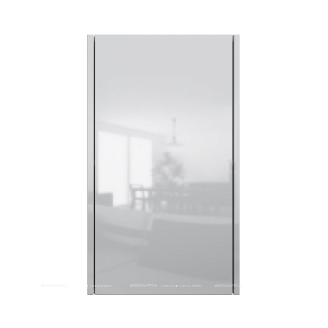 Подвесной шкаф Am.Pm Func 40 см M8FCH0402WG белый глянец - 6 изображение