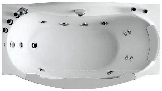 Акриловая ванна Gemy G9072 B L - 3 изображение