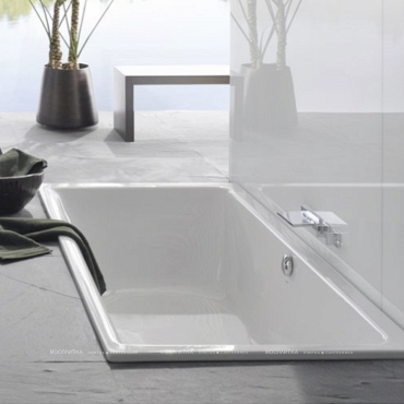 Стальная ванна Bette Free 200x100 см, 6832-000PLUS с покрытием Glasur® Plus - 3 изображение