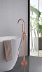Смеситель для ванны с душем Abber Wasser Kreis AF8115RG розовое золото - 2 изображение