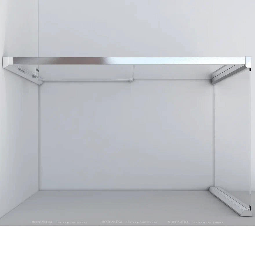 Душевой уголок Vincea Lugano VSR-1L1012CL-1 120x100 см хром, стекло прозрачное, Easy Clean - 3 изображение