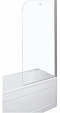 Шторка для ванны Aquanet SG-750, прозрачное стекло - 4 изображение