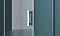 Душевой уголок BelBagno Kraft 80х80 см KRAFT-A-12-80-C-Cr-L  профиль хром,стекло прозрачное - 2 изображение