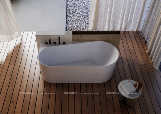 Акриловая ванна 150х75 см Abber AB9496-1.5 L белый - 3 изображение