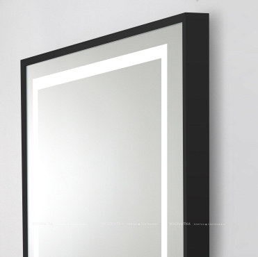 Зеркало BelBagno 88,5 SPC-KRAFT-885-785-TCH-WARM-NERO - 6 изображение