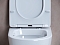 Комплект подвесной безободковый унитаз Ceramica Nova Balearica CN6000 Белый с сиденьем Микролифт + инсталляция Grohe Rapid SL 38775001 4 в 1 с кнопкой смыва - 7 изображение