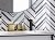 Керамическая плитка Meissen Плитка Gatsby рельеф черный 25х75 - 3 изображение