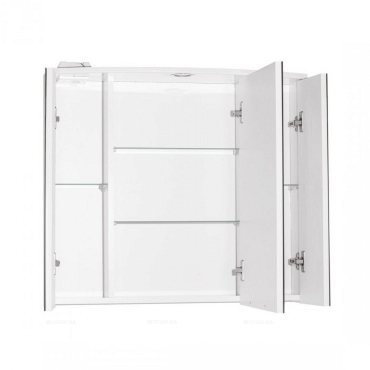 Зеркальный шкаф Style Line Жасмин-2 800/С ЛС-000010036 белый - 2 изображение