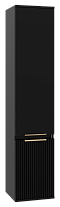 Шкаф-пенал Brevita Enfida 35 см ENF-05035-020P правый, черный - 8 изображение