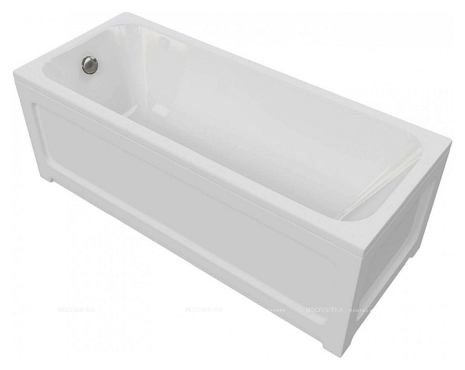 Акриловая ванна 180х80 см Azario Bella AV.0020180 белая - 2 изображение