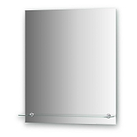 Зеркало с полочкой Evoform Attractive BY 0505, с фацетом 5 мм, 60 x 70 см