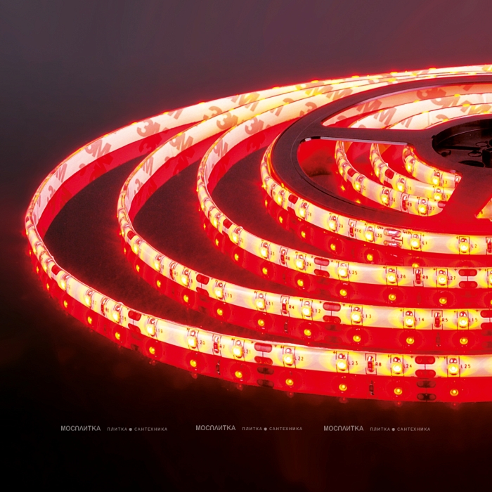 Влагозащищённая светодиодная лента Elektrostandard 4,8W/m 60LED/m 2835SMD красный 5M 4690389124181 - 2 изображение