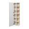 Шкаф-пенал Aquaton Сканди с зеркалом белый, дуб верона 1A253403SDB20 - 2 изображение