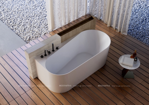Акриловая ванна 150х75 см Abber AB9496-1.5 L белый - 2 изображение